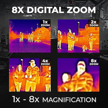 Load image into Gallery viewer, AGM Global Vision Taipan TM10-256 Thermal Monocular - 256x192 Resolution, 12?m Pixel Pitch, Video Recording 1-8x Digital Zoom Heat Vision Monocular, Thermal Imaging Monocular Thermal Optic for Hunting
