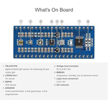 Load image into Gallery viewer, Waveshare Environment Sensors Module for Raspberry Pi Pico 2C Bus
