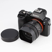 Load image into Gallery viewer, Haoge LH-S245N Bayonet Square Metal Lens Hood for Sony FE 50mm F2.5 G FE 40mm F2.5 G FE 24mm F2.8 G Lens Shade with Cap
