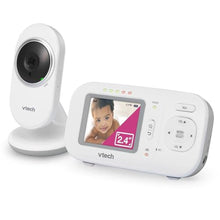Load image into Gallery viewer, VTech VM320 Baby Monitor, 2.4&quot; Screen with Fixed Camera, Night Vision, Soothing Sounds, 2-Way Talk, Secured Transmission, Secure Transmission No WiFi

