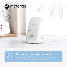 Load image into Gallery viewer, Motorola Nursery PIP10 Audio-Only Baby Monitor, 1000ft Range, Sensitive Mic, Alert Light, Portable Parent Unit (Outlet or AAA Battery Not Included)
