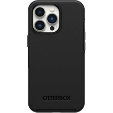 Load image into Gallery viewer, OtterBox iPhone 13 Pro (ONLY) Symmetry Series Case - Black, Ultra-Sleek, Wireless Charging Compatible, Raised Edges Protect Camera &amp; Screen
