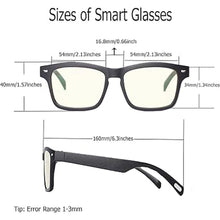 Load image into Gallery viewer, Smart Glasses for Men, Bluetooth Glasses, Open Ear Music Glasses Hands-Free Calling, Polarized Lenses, IP5 Water-Resisntant for Bluetooth Dvieces
