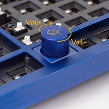 Load image into Gallery viewer, Keychron Q3 Barebone Kit ISO EU Knob Version, QMK/VIA Wired Custom Mechanical Keyboard, Full Aluminum Hot-swappable Tenkeyless Layout Double-Gasket DIY, Programmable Macro for Mac Windows Linux - Blue
