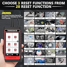 Load image into Gallery viewer, THINKCAR SD4 OBD2 Diagnostic Scanner Engine TCM ABS SRS Code Reader with 28 Reset (3 F-Ree Optional) Automotive Scan Tool with Oil Reset TPMS SAS Reset Auto VIN Car Tools WiFi F-Ree Lifetime Update
