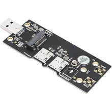 Load image into Gallery viewer, NGFF(M.2) to USB 3.0 Adapter with Dual Nano SIM Card Slot for 3G/4G/5G Module
