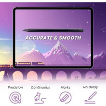 Load image into Gallery viewer, iPad Air Pencil 2024 - Stylus Pen for iPad Air M2 11&quot; 13&quot;, iPad 10th 9th Generation, iPad Air 5th 4th Generation - Magnetic and Palm Rejection iPad Air Pen Fast Charging, Black
