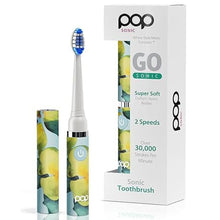 Load image into Gallery viewer, Pop Sonic Electric Toothbrush (Blue Watercolor) - Travel Toothbrushes w/AAA Battery | Kids Electric Toothbrushes with 2 Speed &amp; 15,000-30,000 Strokes/Minute, Dupont Nylon Bristles
