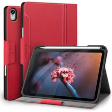 Load image into Gallery viewer, Antbox Case for iPad Mini 7 A17 Pro Case, iPad Mini 7th/6th Generation Case (2024/2021) with Pencil Holder Vegan Leather Smart Cover with Auto Sleep/Wake Stand Function
