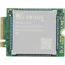 Load image into Gallery viewer, Waveshare SIM7600G-H-M.2 SIMCom Original 4G LTE Cat-4 Module Global Coverage with GNSS Support M.2 B Key Connector LTE-TDD LTE-FDD HSPA+ GSM GPRS Edge
