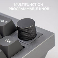Load image into Gallery viewer, Keychron Q2 Wired Custom Mechanical Keyboard Knob Version, 65% Layout QMK/VIA Programmable Macro with Hot-swappable Gateron G Pro Brown Switch Double Gasket Compatible with Mac Windows Linux (Grey)
