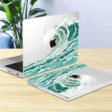 Load image into Gallery viewer, Batianda Designed Case for M4 New MacBook Pro 14&#39;&#39; 2024 2023 2021 Release Model A3112/A2992/A2442 with M3 M2 M1 Pro/Max Chip, Plastic Hard Shell Cover with Keyboard Cover &amp; Screen Protector, Wave

