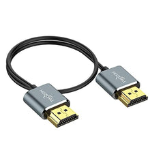 Load image into Gallery viewer, Twozoh Ultra-Thin Long HDMI to HDMI Cable 15FT, Hyper Slim HDMI 2.0 Cable, Extreme Flexible HDMI Cord Support 3D/4K@60Hz, 2160P, 1080P
