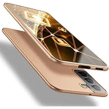 Load image into Gallery viewer, X-level for Samsung Galaxy S22 Case Slim Fit Soft TPU Super-Thin S22 Phone Back Cover Light Protective Matte Finish Coating Case Compatible Galaxy S22-Gold
