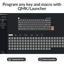 Load image into Gallery viewer, Keychron K6 Pro Wireless Custom Mechanical Keyboard Barebone Version, QMK/Launcher Programmable Macro, Hot-Swappable 65% Layout, RGB Backlit Office Gaming Keyboard for Mac Windows Linux - Black
