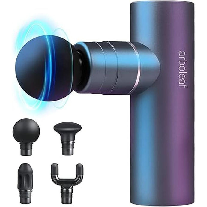 arboleaf Massage Gun Deep Tissue, FSA HSA Eligible Items, Full-Metal Electric Portable Hand Held Massager Gun for Back, Body Sore Muscles, Pain Relief, Gifts, Office, Home, Athletes