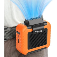 Load image into Gallery viewer, Portable Waist Fan with 23H Working Time, Strong Airflow, 3 Speed, Personal Cool Clip Fan Under Shirt, Hand Free Wearable Belt Fan for Outdoor Working Hiking Fishing Jobsite Farm
