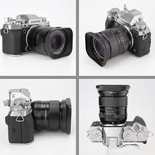 Load image into Gallery viewer, Haoge LH-X33 Lens Hood Metal Square Bayonet for Fujinon XF16-50mm F2.8-4.8 R LM WR,XF33mm F1.4 R WR Lens, Fuji XF 33mm f/1.4 R LM WR Hood Shade

