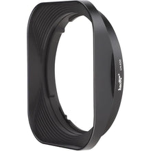 Load image into Gallery viewer, Haoge LH-X33 Lens Hood Metal Square Bayonet for Fujinon XF16-50mm F2.8-4.8 R LM WR,XF33mm F1.4 R WR Lens, Fuji XF 33mm f/1.4 R LM WR Hood Shade

