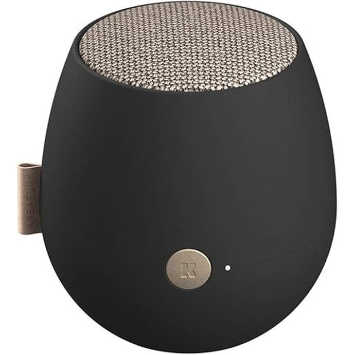 aJAZZ Portable Bluetooth Speaker, Water Resistant (IPX5) and Durable, Up to 30 Hours of Wireless Play, Voice Assistant, Stereo Sound, Quick Charge, for Indoors and Outdoors (Black)