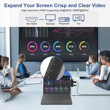 Load image into Gallery viewer, Surface Pro 8 Hub Docking Station with USB-C Thunerbolt 4 (Display+Data+PD Charging), 4K HDMI, USB 3.0, USB 2.0, TF Card Slot, Triple Display (Surface Pro 8+HDMI+USB C) for Microsoft Surface Pro 8
