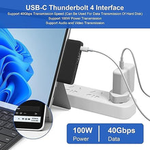 Load image into Gallery viewer, Surface Pro 8 Hub Docking Station with USB-C Thunerbolt 4 (Display+Data+PD Charging), 4K HDMI, USB 3.0, USB 2.0, TF Card Slot, Triple Display (Surface Pro 8+HDMI+USB C) for Microsoft Surface Pro 8
