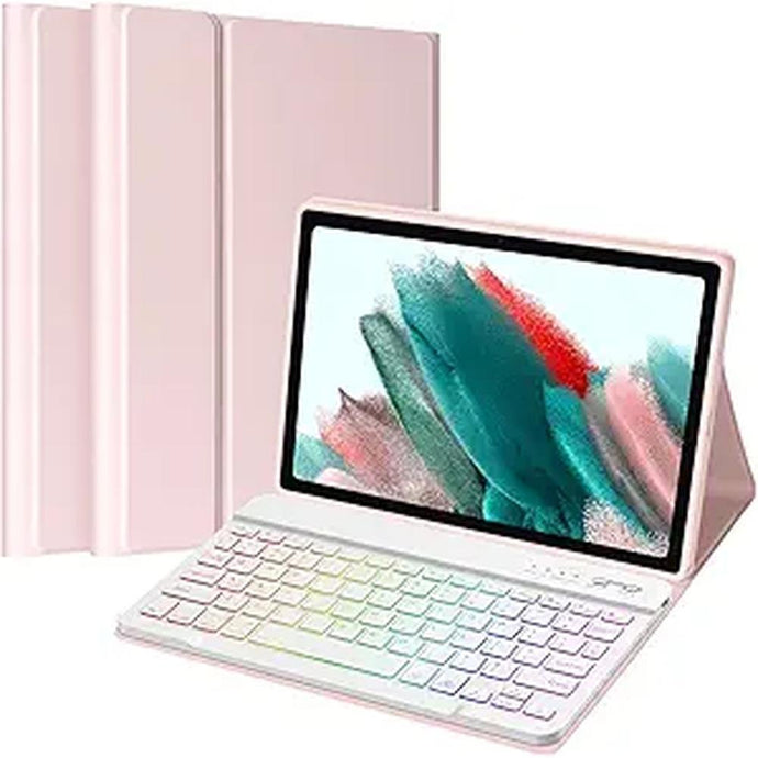 Backlit Keyboard Case for Galaxy Tab A8 10.5 Inch 2022, Detachable Wireless Keyboard, Protective Cover Case Compatible with Samsung Galaxy Tab A8 10.5