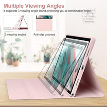 Load image into Gallery viewer, Backlit Keyboard Case for Galaxy Tab A8 10.5 Inch 2022, Detachable Wireless Keyboard, Protective Cover Case Compatible with Samsung Galaxy Tab A8 10.5&quot; SM-X200 X205 X207 Tablet, Pink
