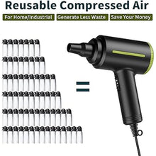 Load image into Gallery viewer, DOROBEEN® Compressed Air Duster, Electric Air Duster, Handheld Air Blower, 500W 40000RPM Powerful Air Duster, Cored Air Duster for Computer Keyboard Electronics Cleaning
