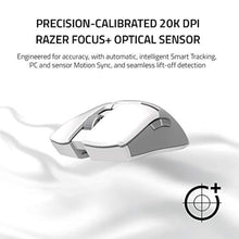 Load image into Gallery viewer, Razer Viper Ultimate Lightweight Wireless Gaming Mouse &amp; RGB Charging Dock: Hyperspeed Wireless Technology - 20K DPI Optical Sensor - 74g Lightweight - 70 Hr Battery - Mercury White
