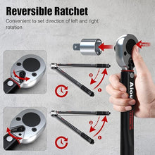 Load image into Gallery viewer, 1/2 Inch Drive Click Torque Wrench Set 8-168 ft.-lb. / 10.8-227.8 Nm 3 Pieces

