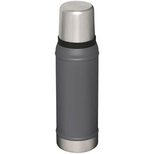 Load image into Gallery viewer, Stanley Classic Legendary Vacuum Bottle 1.0 qt | Wide Mouth with Leakproof Cup Lid | Keep Drinks Hot or Cold | Packable for Travel | Insulated Stainless Steel Thermos | BPA-Free | Charcoal

