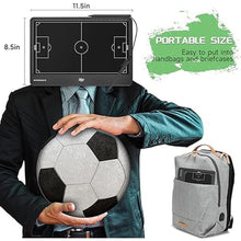 Load image into Gallery viewer, Electronic Football Coach Board - LCD Soccer Tactical Coaching Board with Stylus Pen for Football Coach Marker Training Writing Tablet
