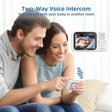 Load image into Gallery viewer, TakTark Baby Monitor, 3.2'' Color LCD Screen, 2 Way Audio, Infrared Night Vision, Digital Zoom, VOX Mode, Room Temperature Display, Long Range
