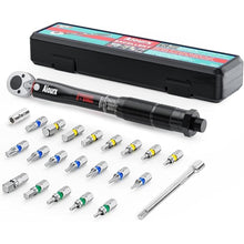 Load image into Gallery viewer, 1/4-Inch Drive Click Torque Wrench Set 20-200 in.-lb. / 2.26-22.6 Nm 23 Pieces
