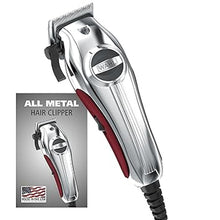 Load image into Gallery viewer, Wahl USA Pro Ultra Quiet High Torque Corded Hair Clipper for Ultra Quiet Operation and Cooler Operating Temperatures, Metal Housing with Bonus Hair Clipping Guard Caddy - Model 3000097
