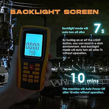 Load image into Gallery viewer, Bonvoisin Hotwire Anemometer Handheld CFM/CMM Air Flow Velocity Meter Wind Speed Gauges with Backlight LCD Display for HVAC in-Duct Airflow Air Velocity Temperature(Thermal Anemometer)
