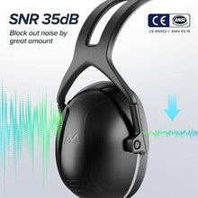 Load image into Gallery viewer, SNR 37dB Effective Noise Cancelling Ear Muffs, Ear Protection for Mowing, Adult Noise Cancelling Headphones for Autism,Hearing Protection Ear Muffs for Noise, Noise Reduction Earmuffs for Shooting
