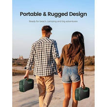 Load image into Gallery viewer, IPX7 Waterproof Bluetooth Speaker, 40W (60W Peak) Portable Wireless Speakers, 32H Playtime, Stereo Loud Sound, Deep Bass, Bluetooth 5.0, Built-in Mic for Camping, Party, Outdoor, Gifts, Beach-Green
