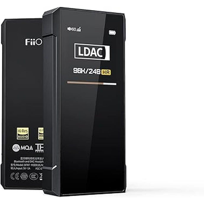 FiiO BTR7 Headphone Amp Bluetooth Receiver High Resolution Portable DAC Supports MQA/LDAC/aptX HD 384K/32Bit DSD256 for Phone/PC/Car/Home Audio