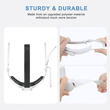Load image into Gallery viewer, SUPERUS Head Strap &amp; Glasses Spacer Compatible with Oculus/Meta Quest 2 Accessories, Enhanced Comfort, Reduce Head Pressure, and Prevent Your Glasses from Scratching VR Lenses (Black)
