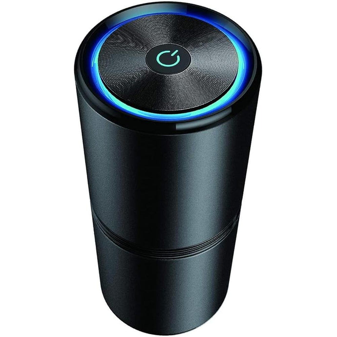 Lapurifier Car Air Purifier Ionizer, 12 Million Negative Ions, 27dB Quiet Portable Ionic Air Purifiers for Car Small Room Removes Dust Pet Odors Pollen