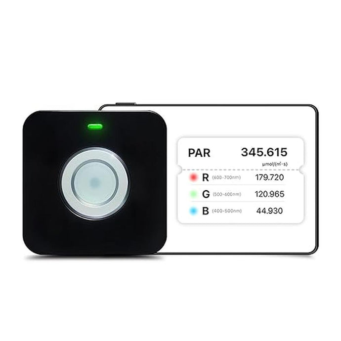 VBR-100 Quantum PAR Meter 6000umol/(?s),Full Spectrum,Show Red and Blue PPFD in Light Seperately,PPFD Distribution Record