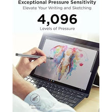 Load image into Gallery viewer, Lenovo Digital Pen 2 (Laptop) - Ultra-Tactile Response - 4,096 Levels of Pressure - Natural Feel Elastometer Pen Tip - Extended Battery Life - Silver, Grey
