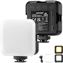 Load image into Gallery viewer, NEEWER LED Video Light,Portable Bi-Color 3200K~5600K Dimming Lights for Cameras, CRI 97+, 8 Scene Modes, 2000mAh Rechargeable Battery for Gaming/YouTube/Vlog/Photography - NL-36AI
