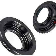 Load image into Gallery viewer, K&amp;F Concept M42-Nikon Lens Mount Adapter Compatible with M42 Screw Lens to Nikon Camera Body
