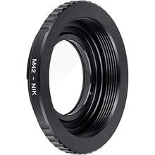 Load image into Gallery viewer, K&amp;F Concept M42-Nikon Lens Mount Adapter Compatible with M42 Screw Lens to Nikon Camera Body
