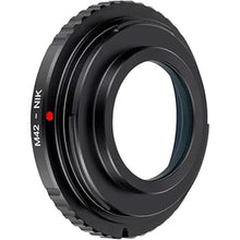 Load image into Gallery viewer, K&amp;F Concept M42-Nikon Lens Mount Adapter Compatible with M42 Screw Lens to Nikon Camera Body
