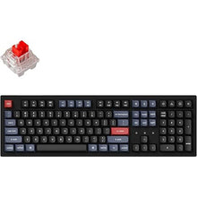 Load image into Gallery viewer, Keychron K10 Pro Wireless Custom Mechanical Keyboard, Full-Size QMK/VIA Programmable Bluetooth/Wired White Backlight with Hot-swappable Keychron K Pro Red Switch Compatible with Mac Windows Linux
