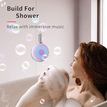 Load image into Gallery viewer, HEYSONG Waterproof Shower Bluetooth Speaker, Durable &amp; Portable with Clear Sound, Ideal for Shower, Pool, Beach &amp; Kayaking – Great Gift for Girls, Women
